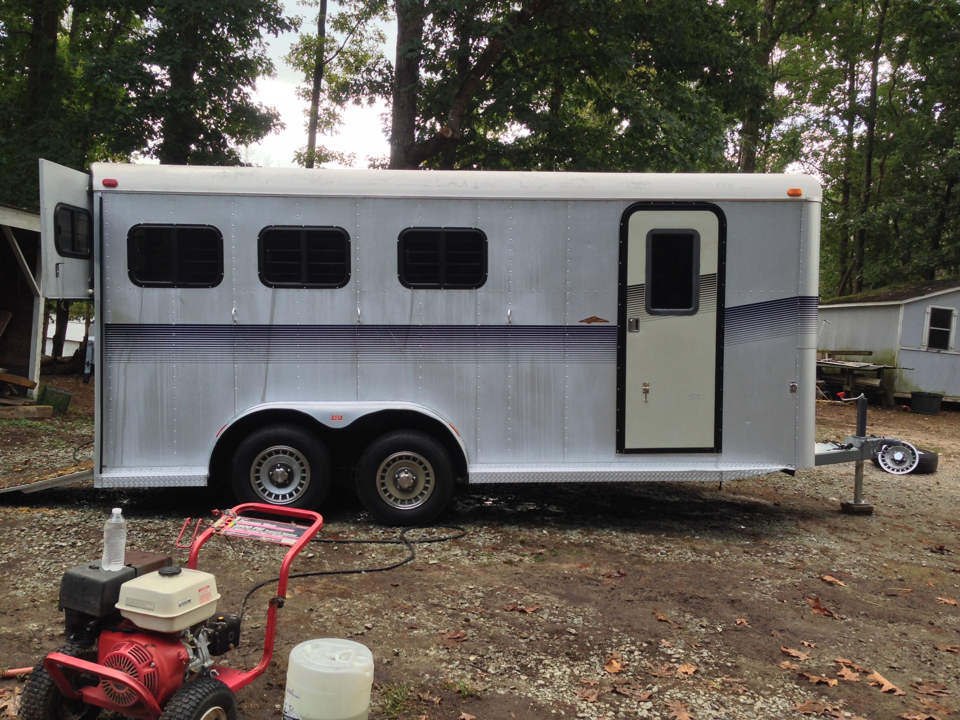 Aluminum Tag Along Trailer for Hire